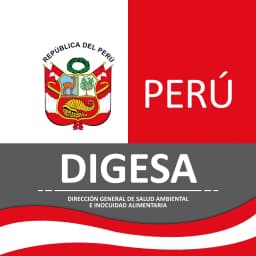 Certificado por DIGESA