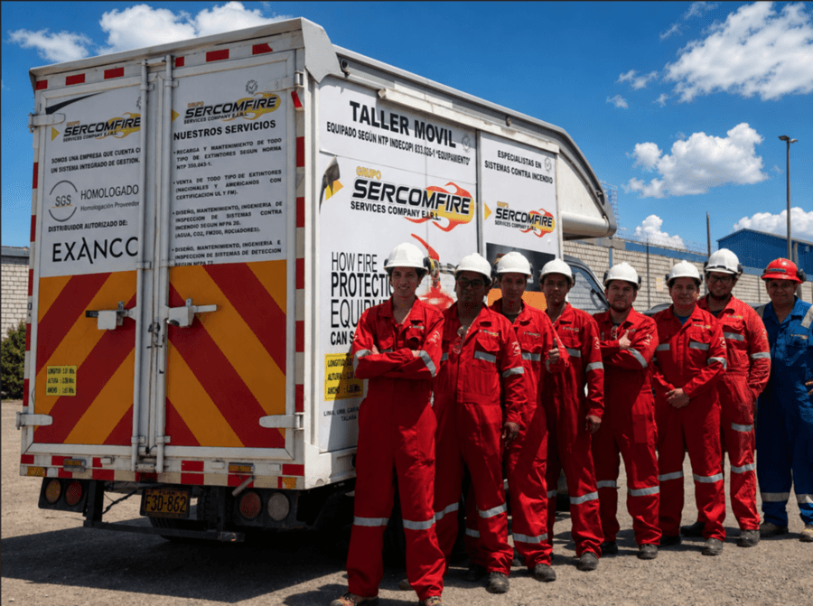 Taller movil de Grupo Sercom