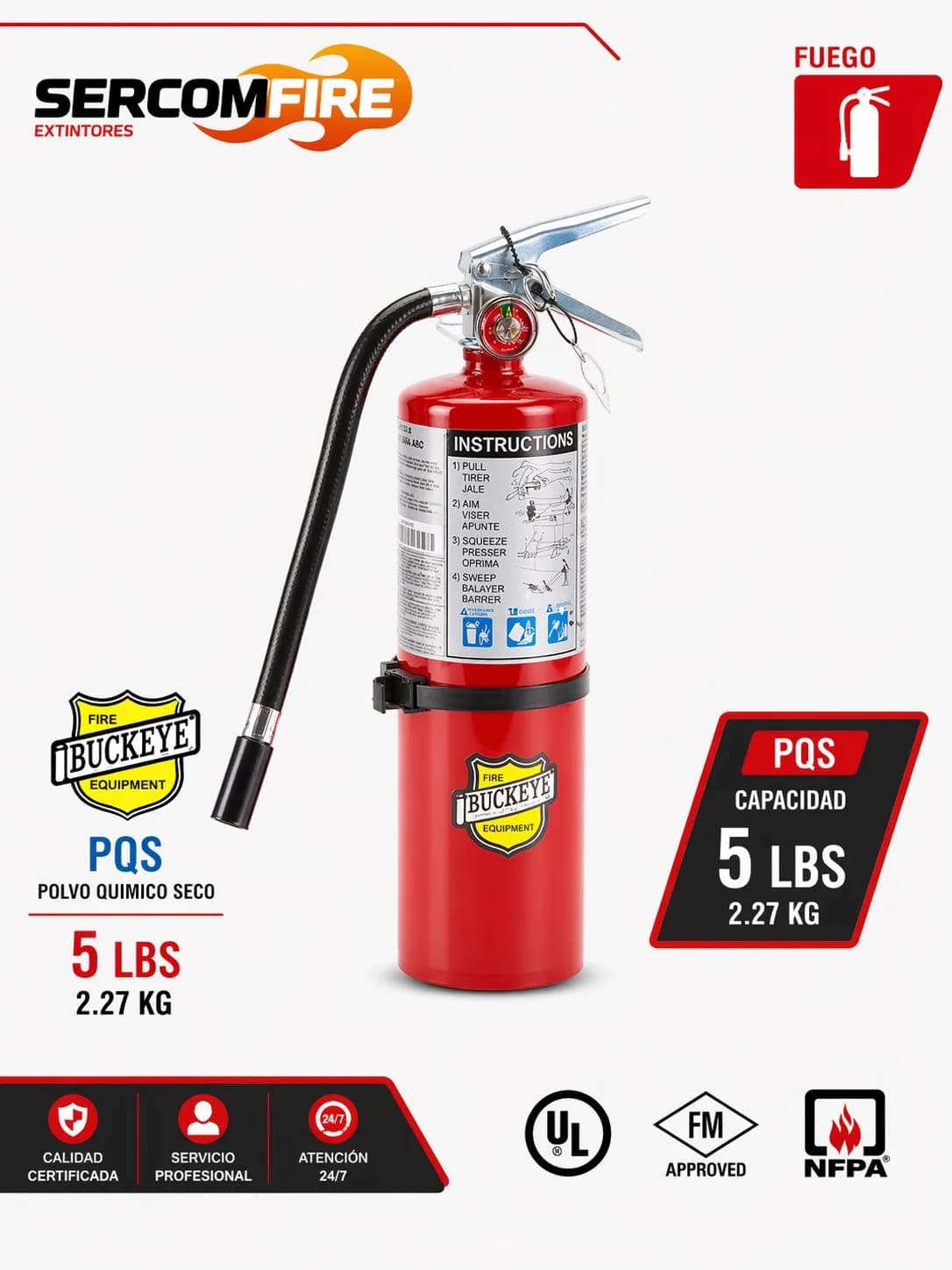 PQS ABC 05 LBS