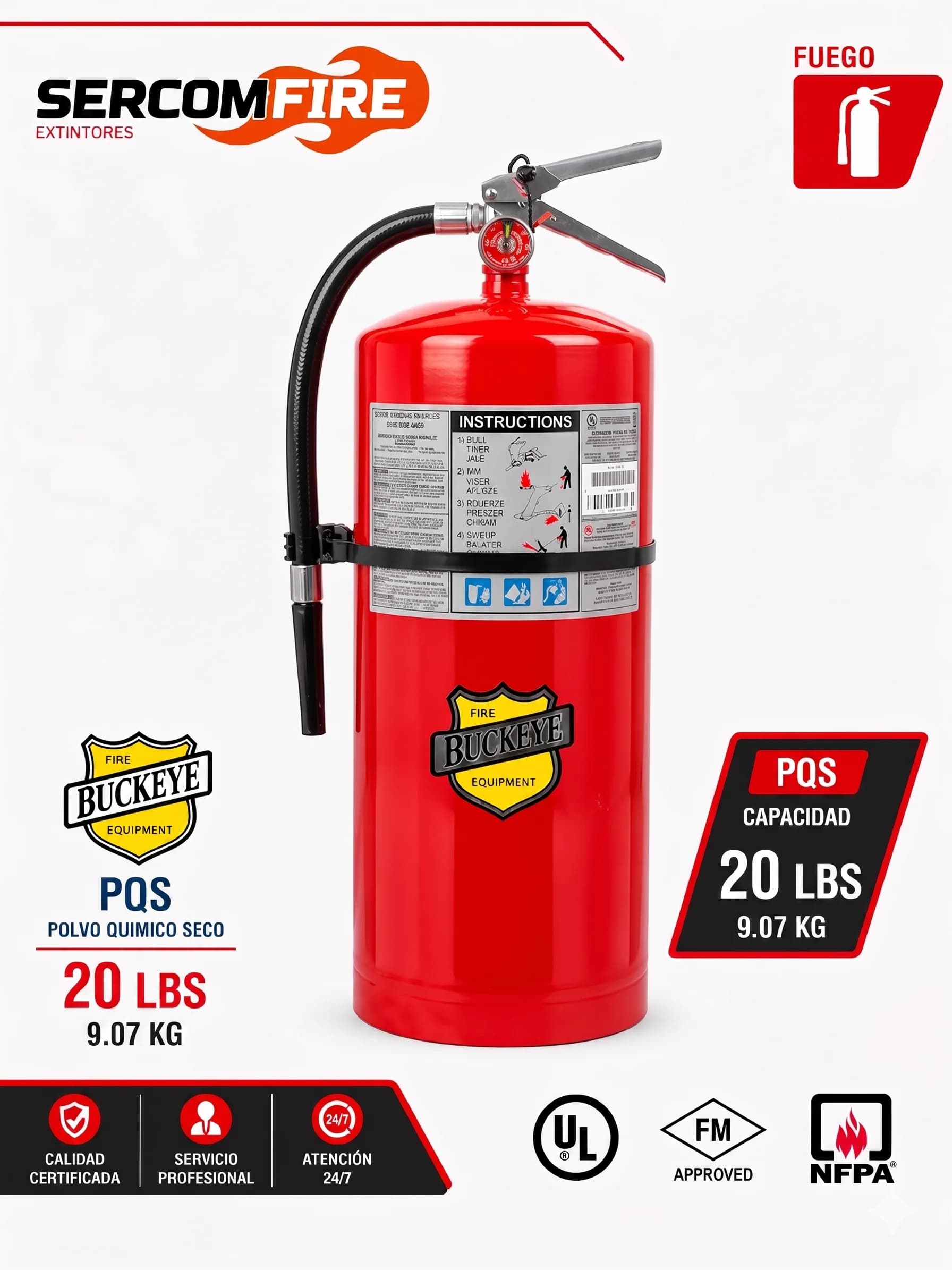 PQS ABC 20 LBS