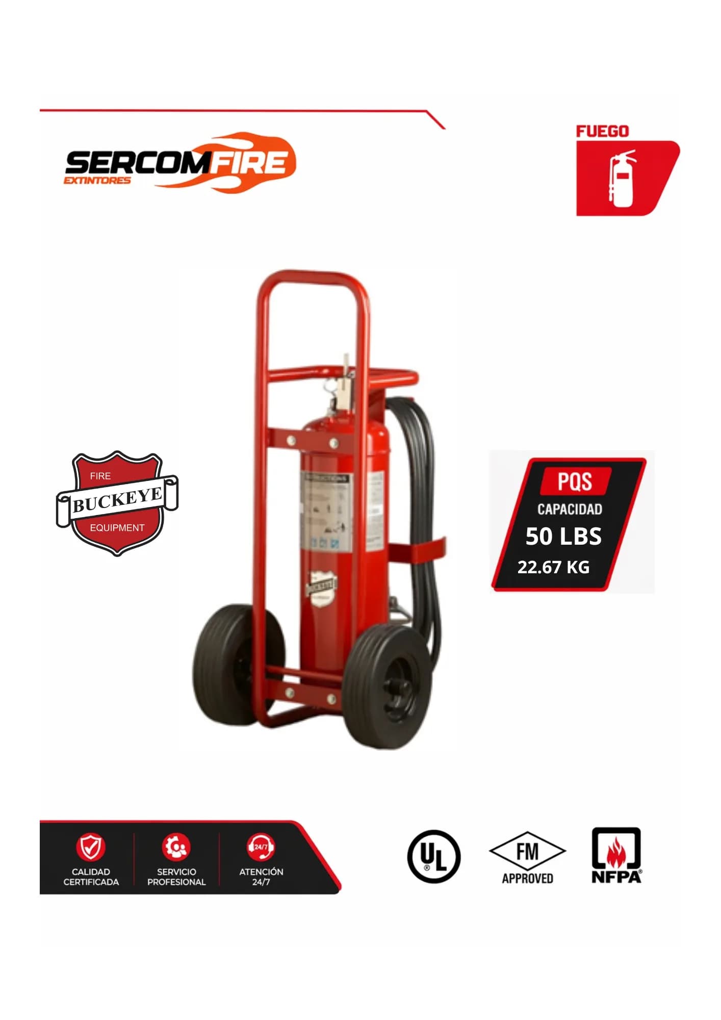 PQS ABC 50 LBS