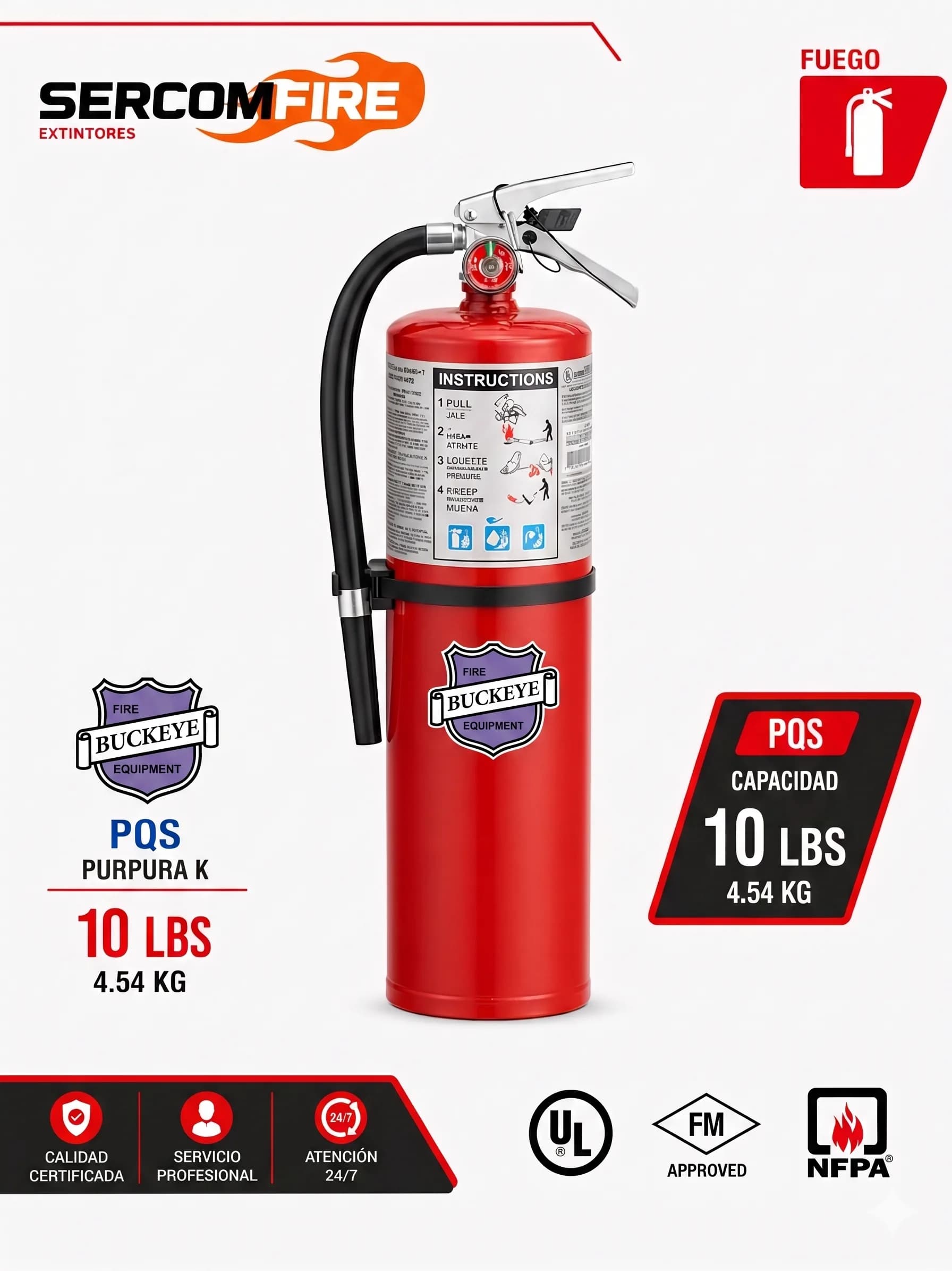 PQS PURPURA K 10 LBS