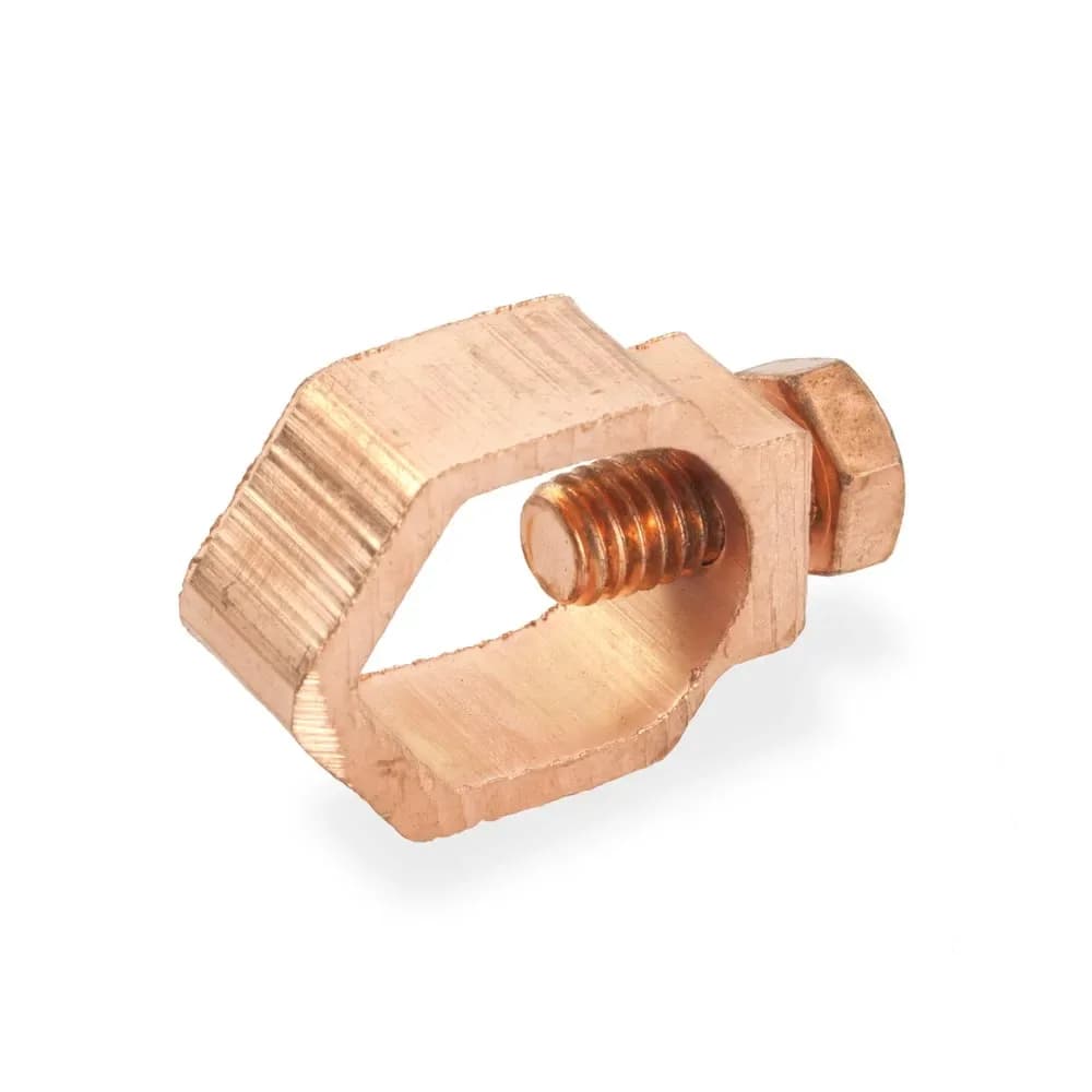 Conector para Electrodo de Cobre Puesta a Tierra