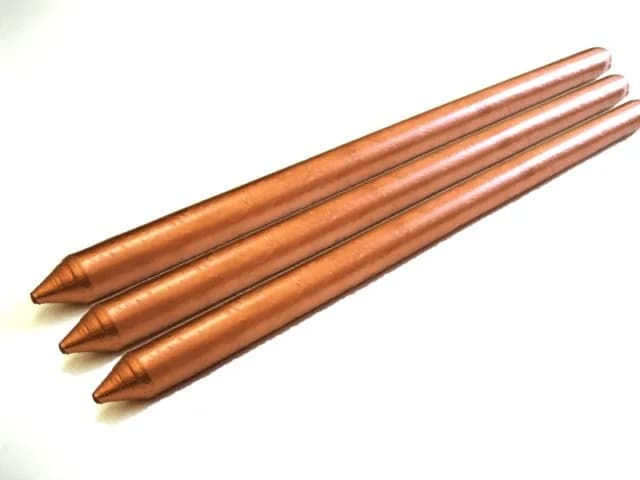 Electrodo de Cobre Puesta a Tierra