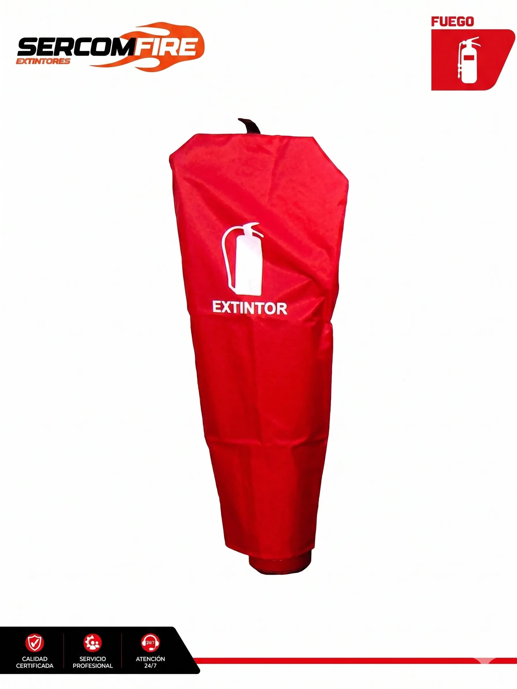 FUNDA PARA EXTINTOR PORTATIL 6-12 KG