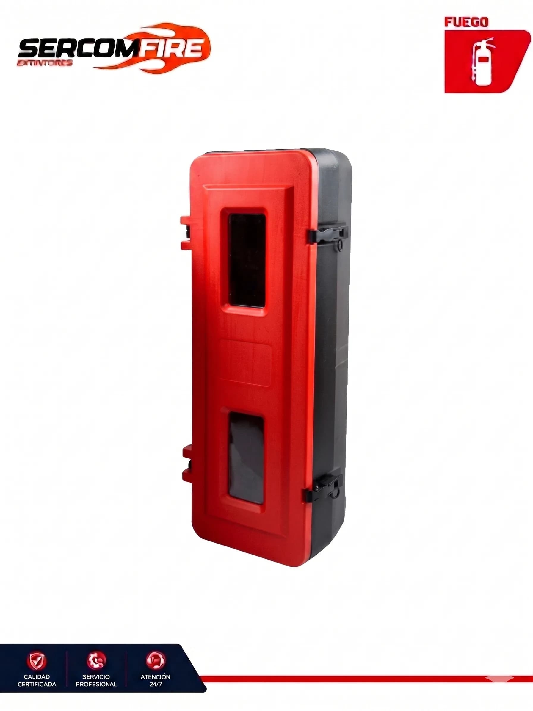 GABINETE DE PVC PARA EXTINTOR 9-12 KG