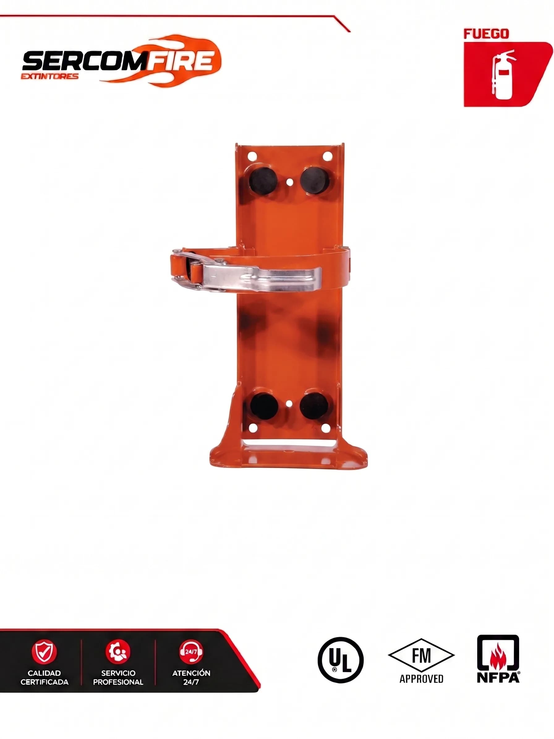 SOPORTE VEHICULAR ANSUL REDLINE