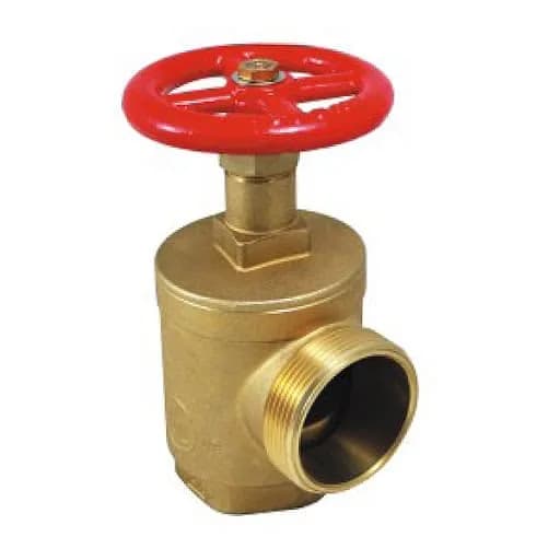 Válvula Angular Bronce Contra Incendio